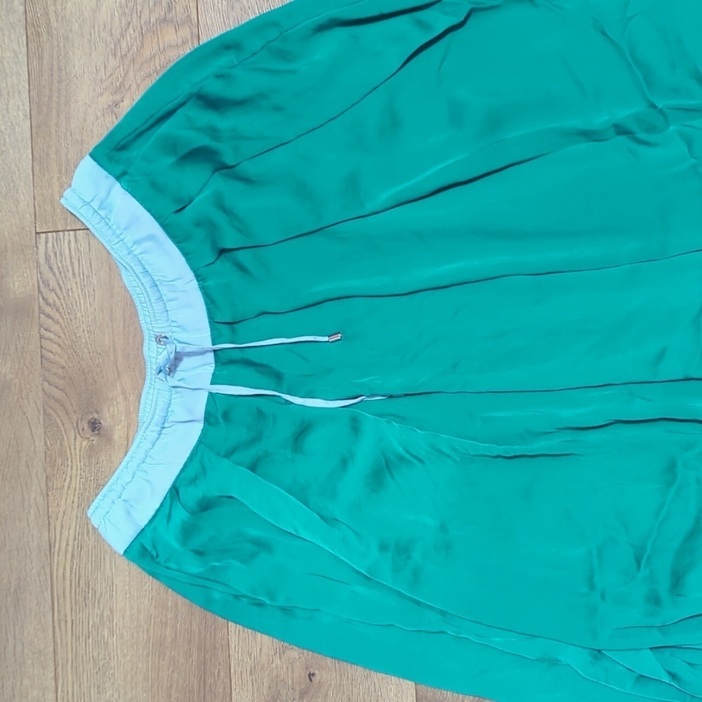 Cop Copine Camarine Maxi Flowy Skirt in Emerald sz 36/S - Picture 4 of 9